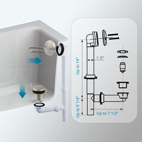 Waste elbow and tee for flexible, reliable drainage connections