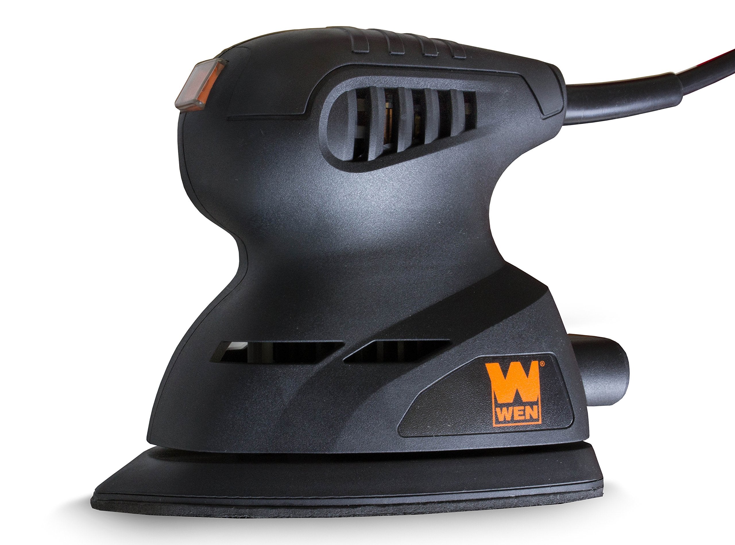 WEN 6301 detailing sander pad close-up showing precision shaping and control