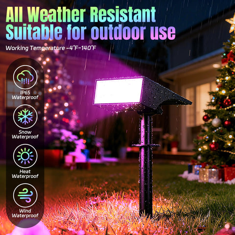WENATY RGB color lights ideal for holiday decor