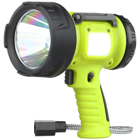 WENFENG Large ergonomic handle improves grip during camping or emergencies.