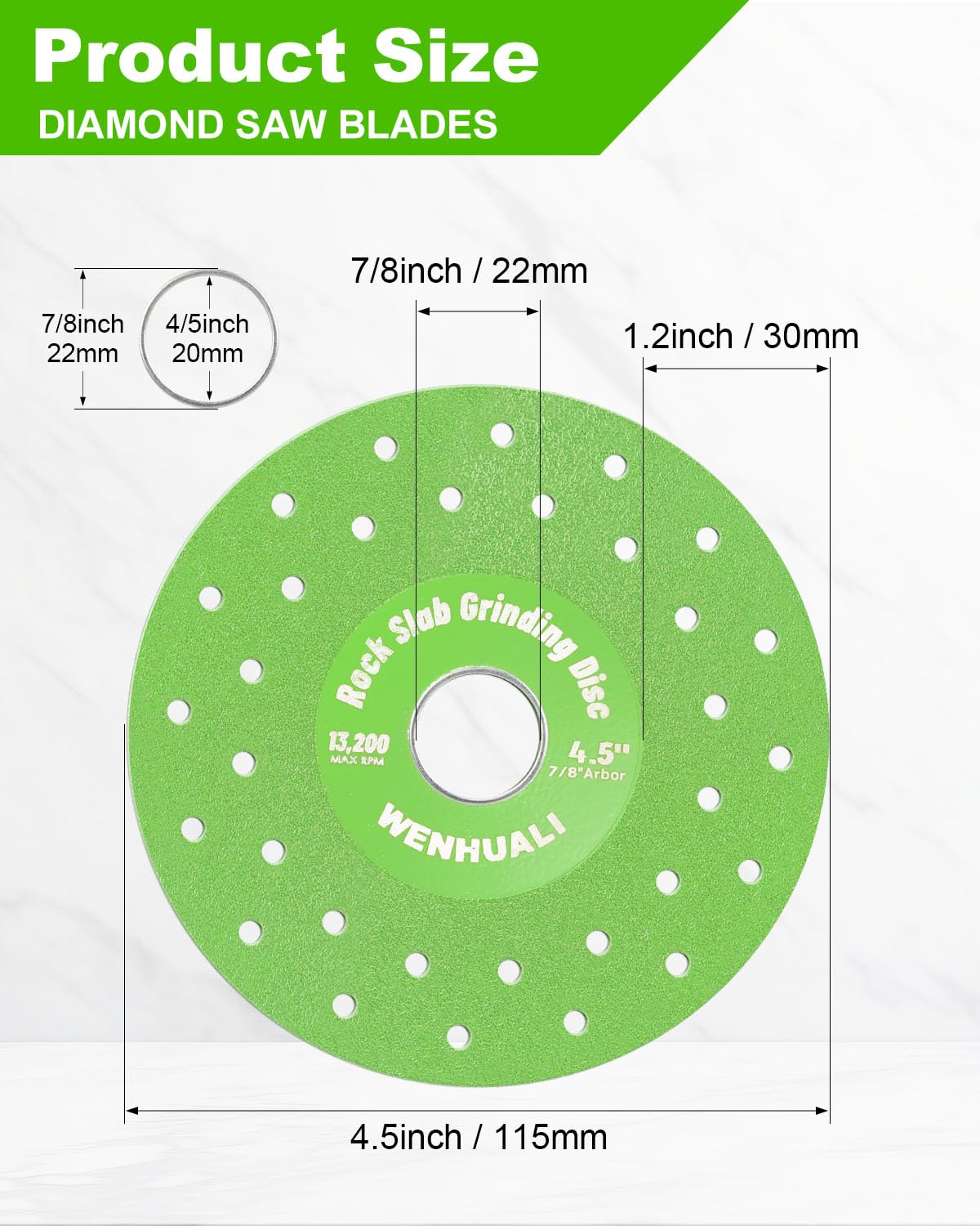 WENHUALI supports both dry and wet cutting for tile and stone projects.