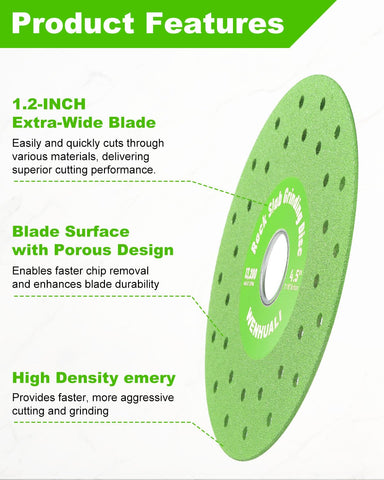 WENHUALI multi-pore blades provide rapid heat dissipation for smoother cuts.