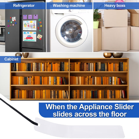 Wenqik sliders used for moving ovens and washers at home.