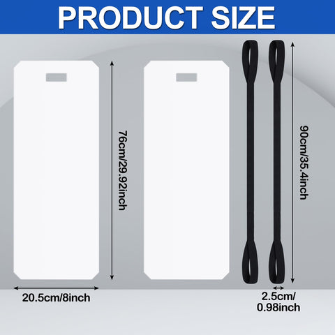 Wenqik appliance sliders with pull straps attached for easy handling.