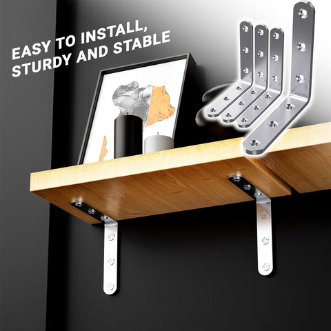 WENQUIT easy-installation angle bracket simplifies DIY reinforcement projects.