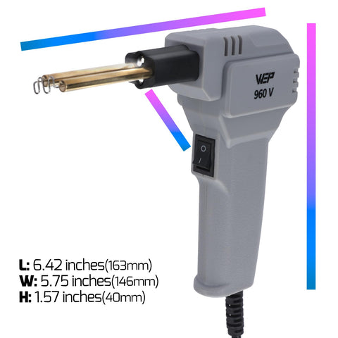 WEP 200 hot staples pack for rapid ABS repair.