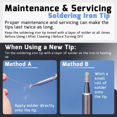 WEP 927-IV tip storage slots and accessories keep tools neatly arranged.