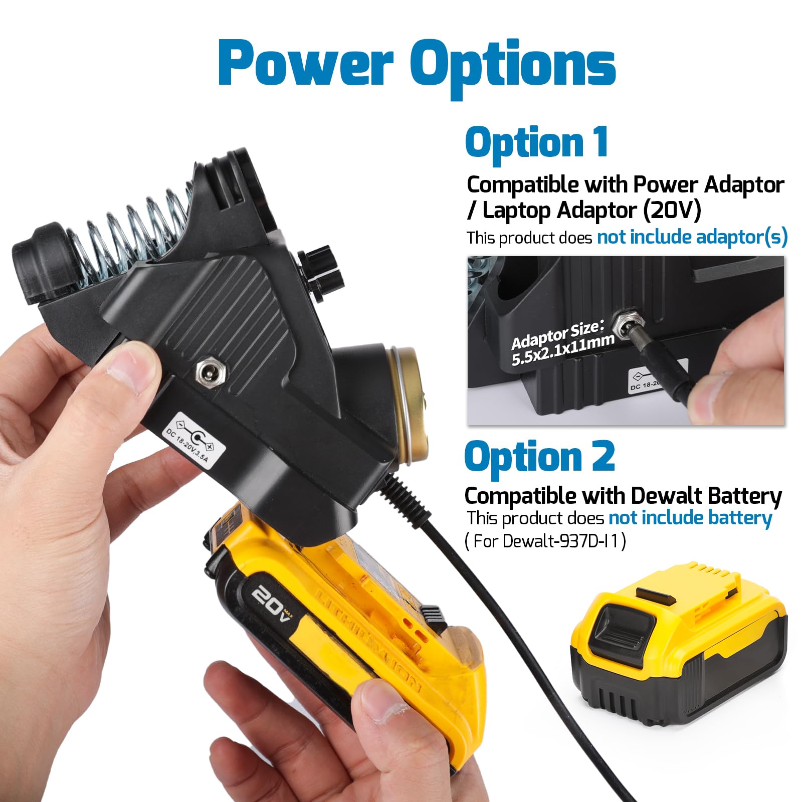 WEP 937D-I auto sleep mode conserves battery life.