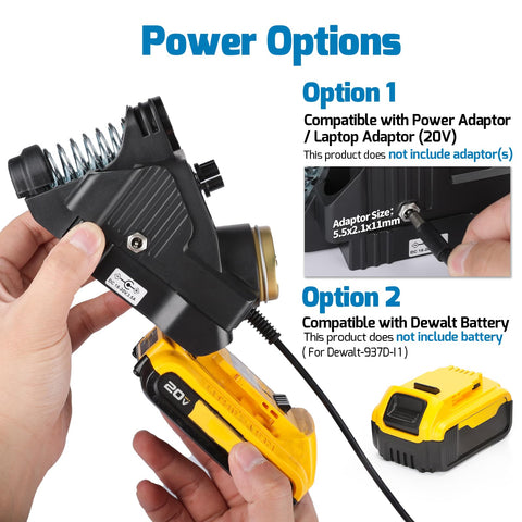 WEP 937D-I auto sleep mode conserves battery life.