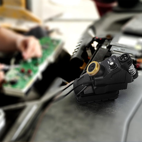 WEP 937D-I integrated iron holder keeps the tool secure.