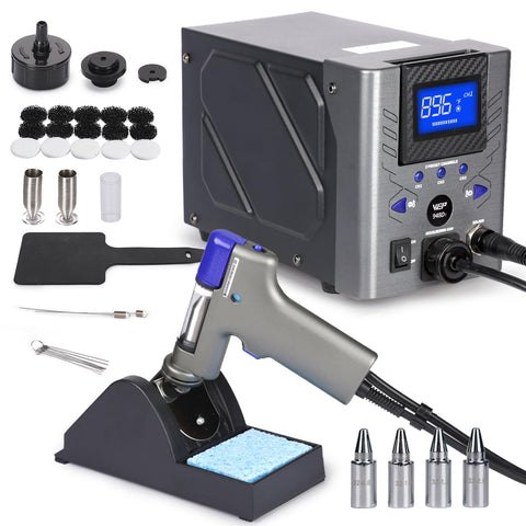 WEP 948D-I desoldering station ready for multilayer PCB tasks