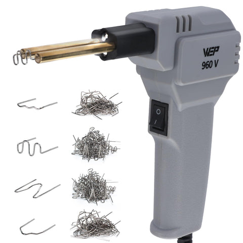 WEP 960-V grey plastic welder for 110V use, compact and reliable.