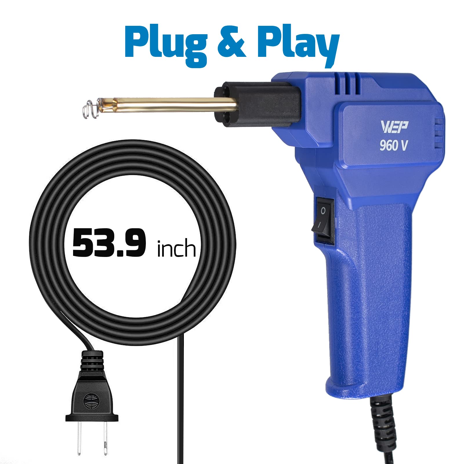 WEP 960-V safety features help prevent overheating during repairs