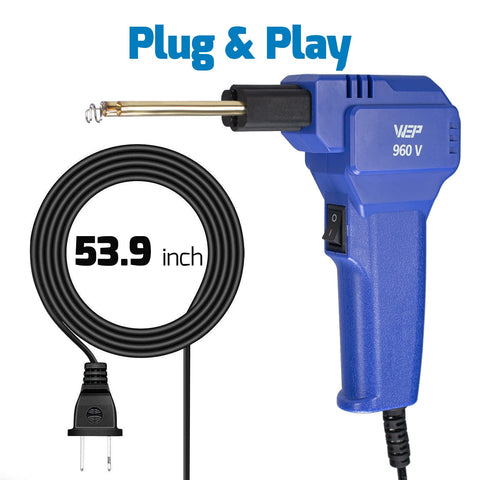 WEP 960-V safety features help prevent overheating during repairs