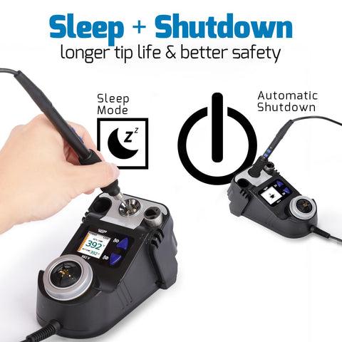 WEP 982-V sleep mode reduces wear when parked