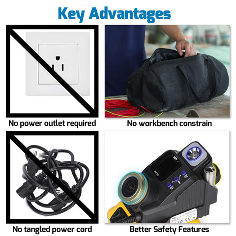 WEP 982VI sleep mode and auto-shutdown protect tips.