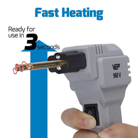 WEP safety features help prevent overheating during welding.