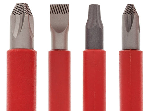 Wera 160I/12 insulated screwdriver set in use for maintenance tasks.