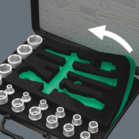 Wera 22 bits cover SL PH HX PZ TX BO tasks