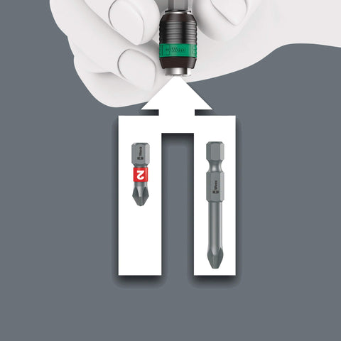 Wera 416 RA T-Handle bitholding screwdriver metalwork detail