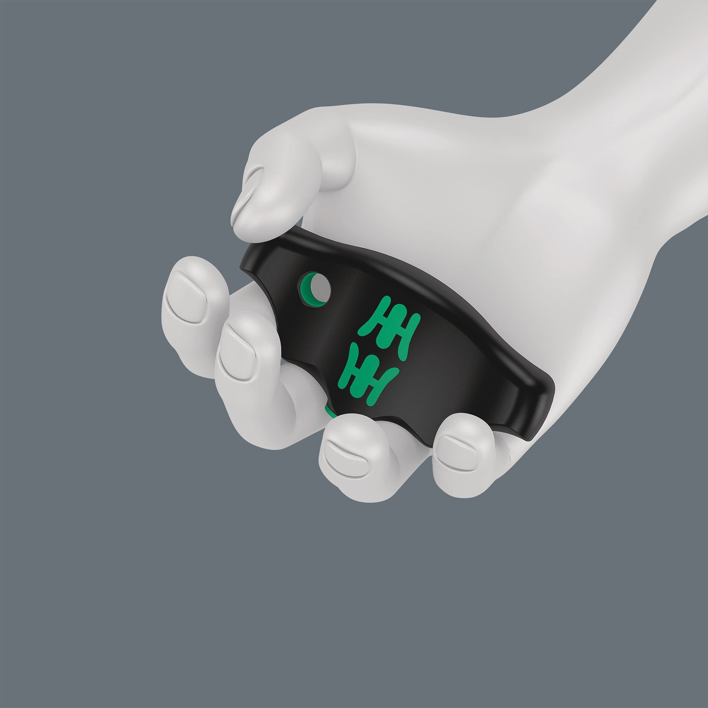 Wera 416 RA T-Handle bitholding screwdriver satin finish highlighting durability