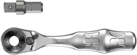 Wera 5073230001 8001 A quarter inch square drive ratchet in compact form for tight spaces