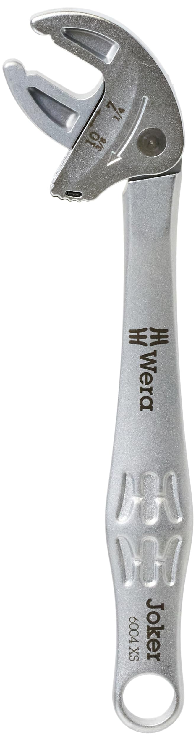 Wera 6004 Joker XS compact size highlight enables versatile access.
