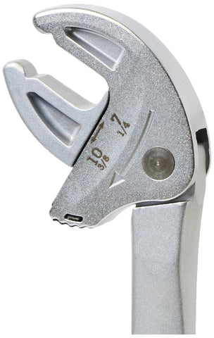 Wera 6004 Joker XS scale detail shows precise sizing range.