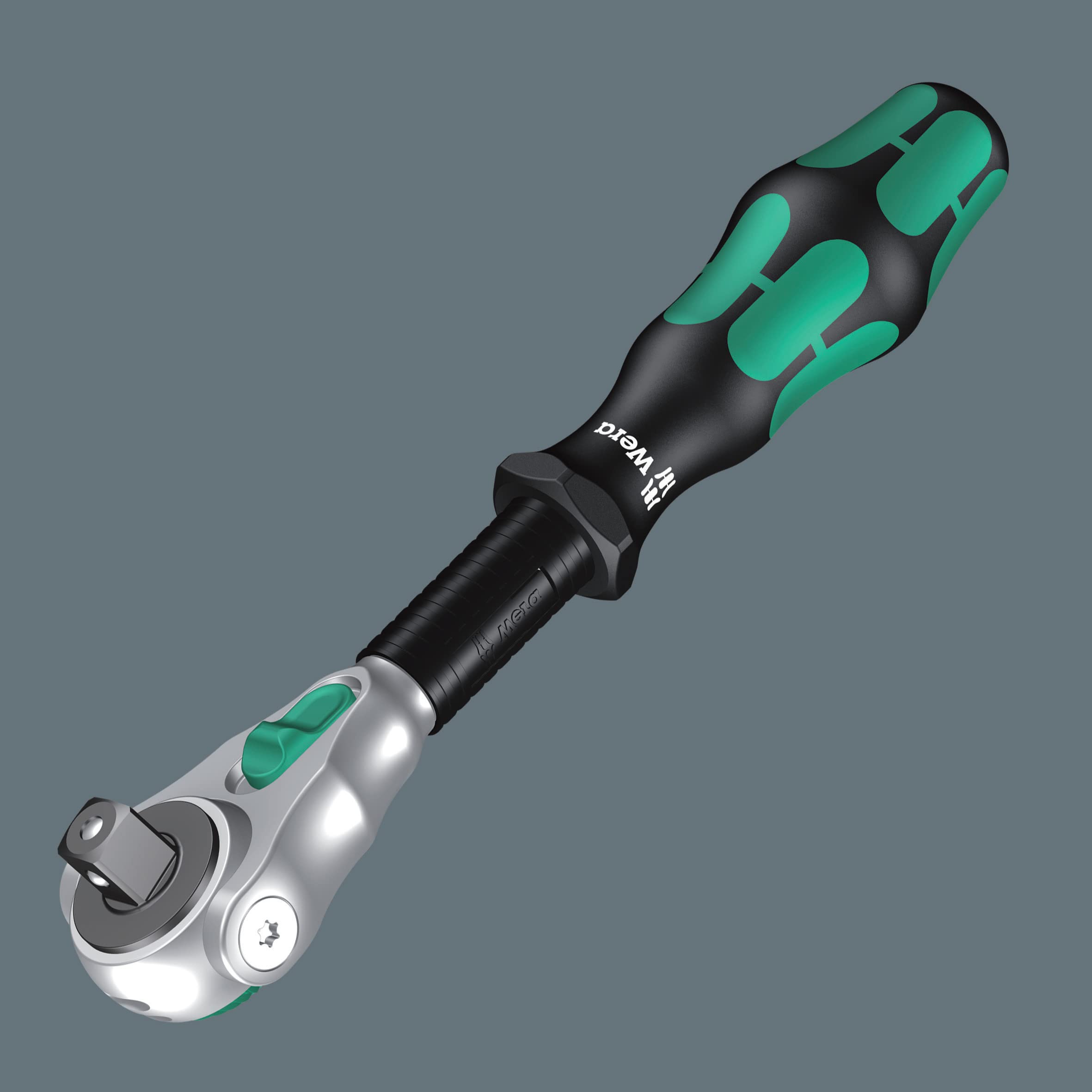 Wera 8100 SB 5-degree return angle improves re-engagement in tight spots