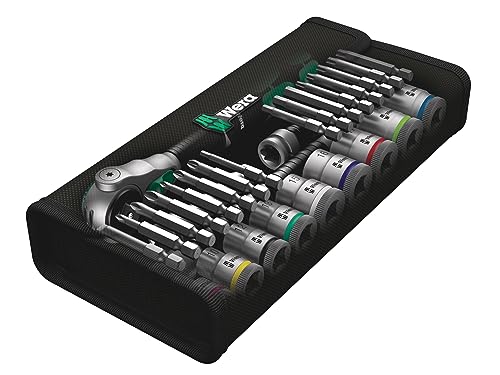 Wera 8100 SB rotating head with 5 lock positions aids tight spaces