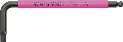 Wera 950/9 Hex Imperial 3 L-Key Set corrosion-resistant hardware for long-term reliability.