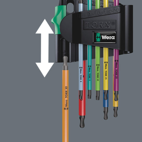 Wera brand engraving closeup adds authenticity for durable tool perception.