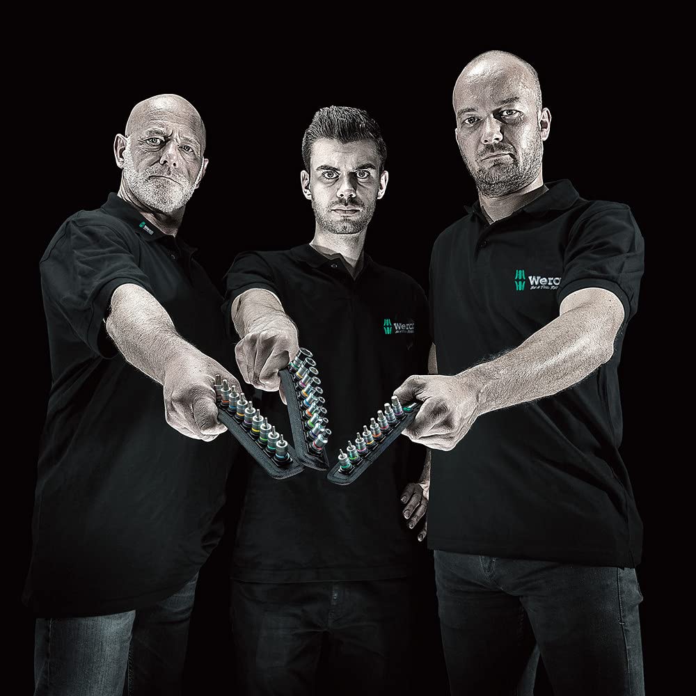 Wera Belt 4 socket set chrome sockets and 1/4 drive for durability.