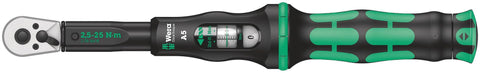 Wera Click-Torque A5 side view showing compact, robust design for precision.