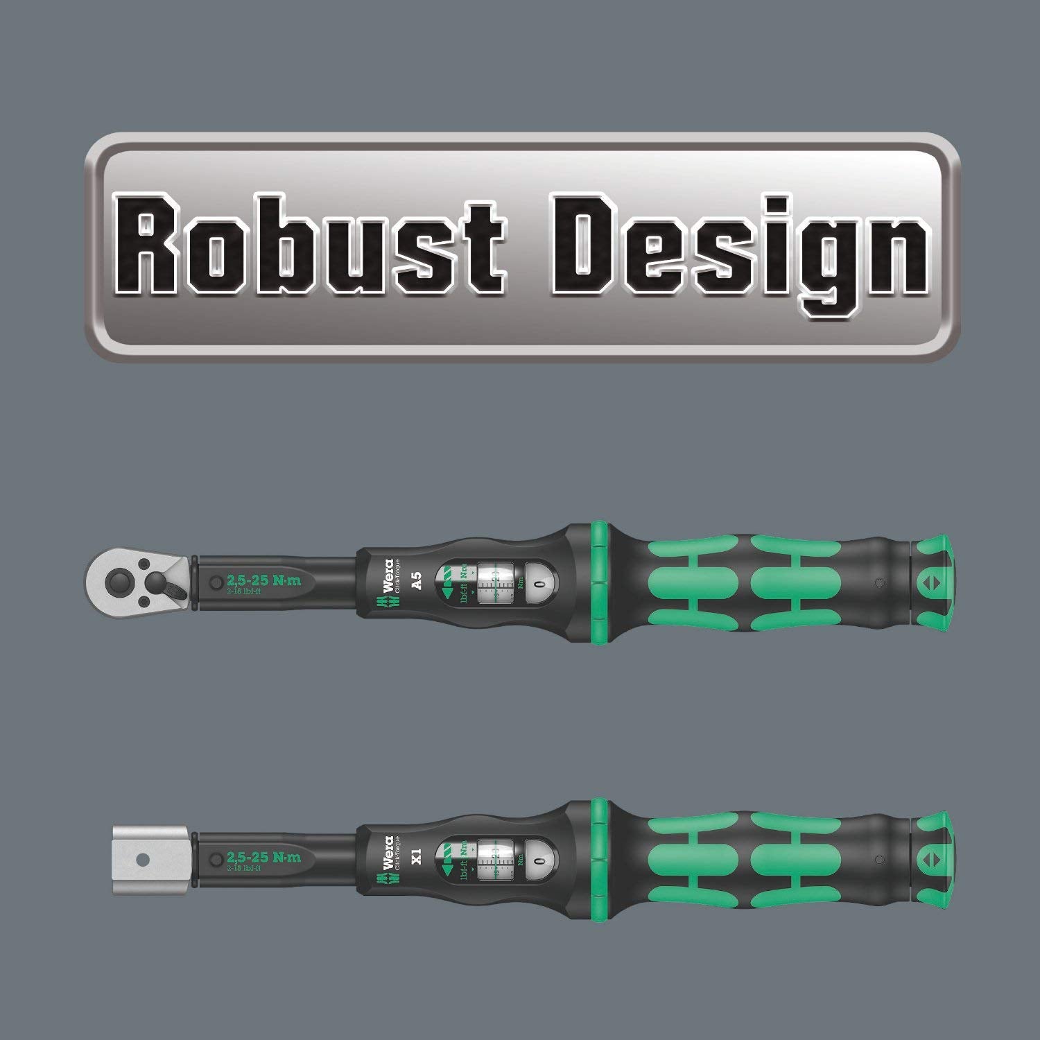 Wera Click-Torque B2 compact tool with reliable build quality.