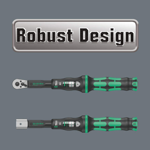 Wera Click-Torque B2 compact tool with reliable build quality.