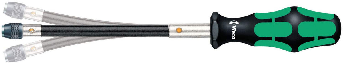 Wera Kraftform 392 quick-release chuck for fast bit changes.