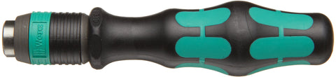Wera Kraftform 813 R screwdriver top view highlights precise torque control for delicate tasks
