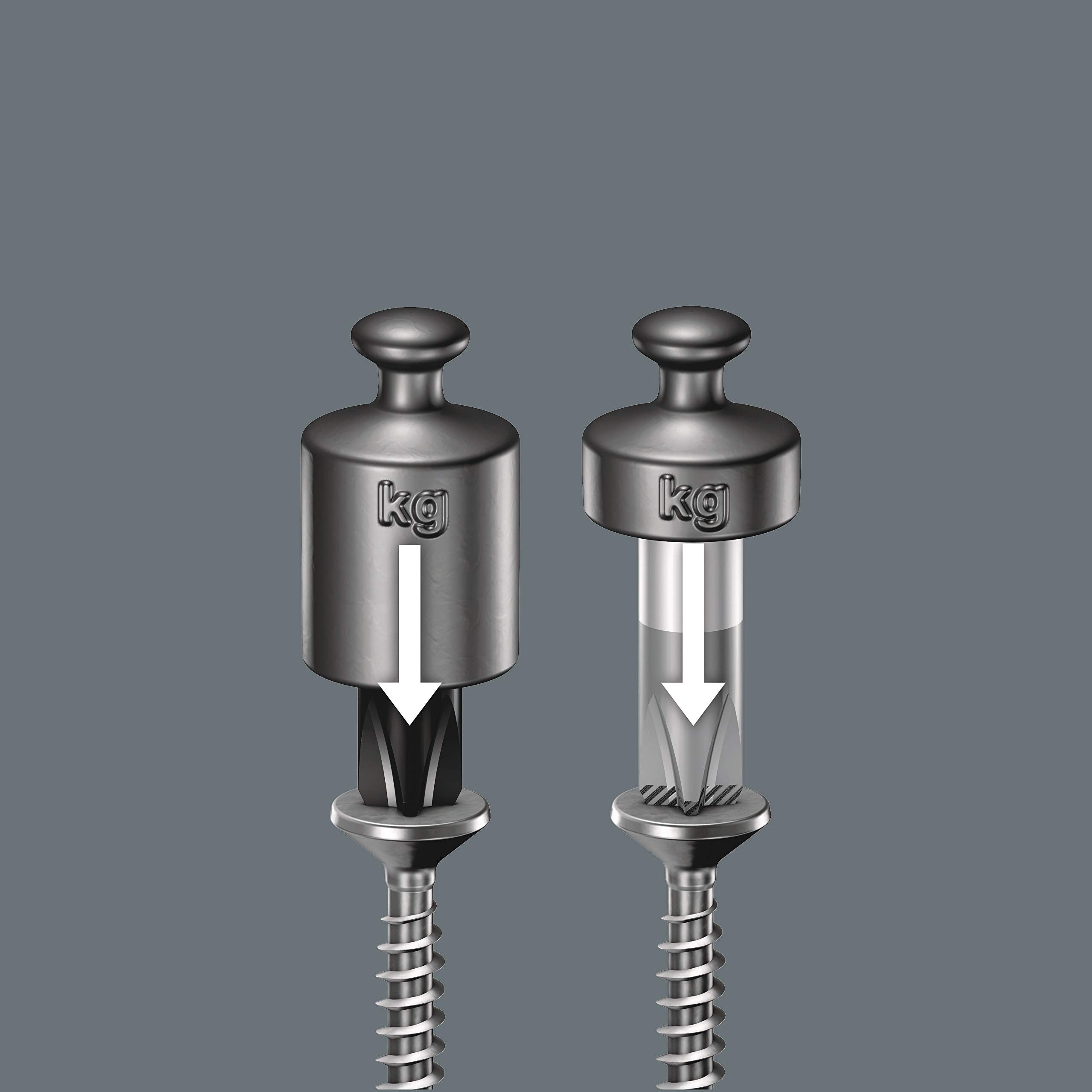 Wera Kraftform markings on handles help sort tools quickly.