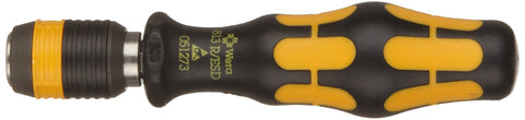 Wera Kraftform ESD 813 R bitholder screwdriver with ergonomic grip for precise, non-magnetic use.