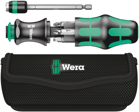 Wera Kraftform Kompakt 20 bayonet blade extended for tight spaces and precise screws