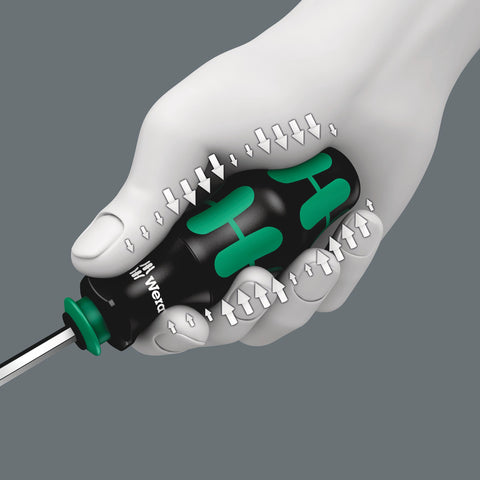 Wera Kraftform Kompakt 20 rapid one-handed bit changes in action