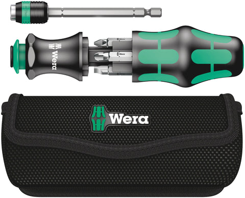 Wera Kraftform Kompakt 25 with belt pouch for easy transport