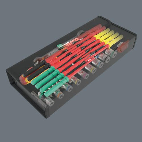 Wera Kraftform Kompakt W 2 Maintenance travel-friendly kit for field projects