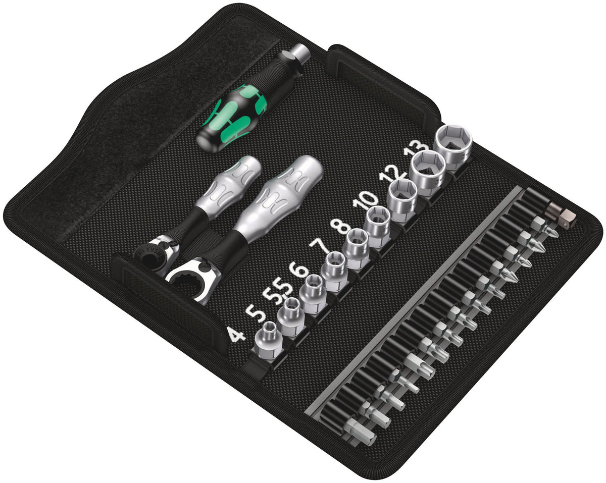 Wera Kraftform Kompakt Zyklop Mini set in case for versatile projects