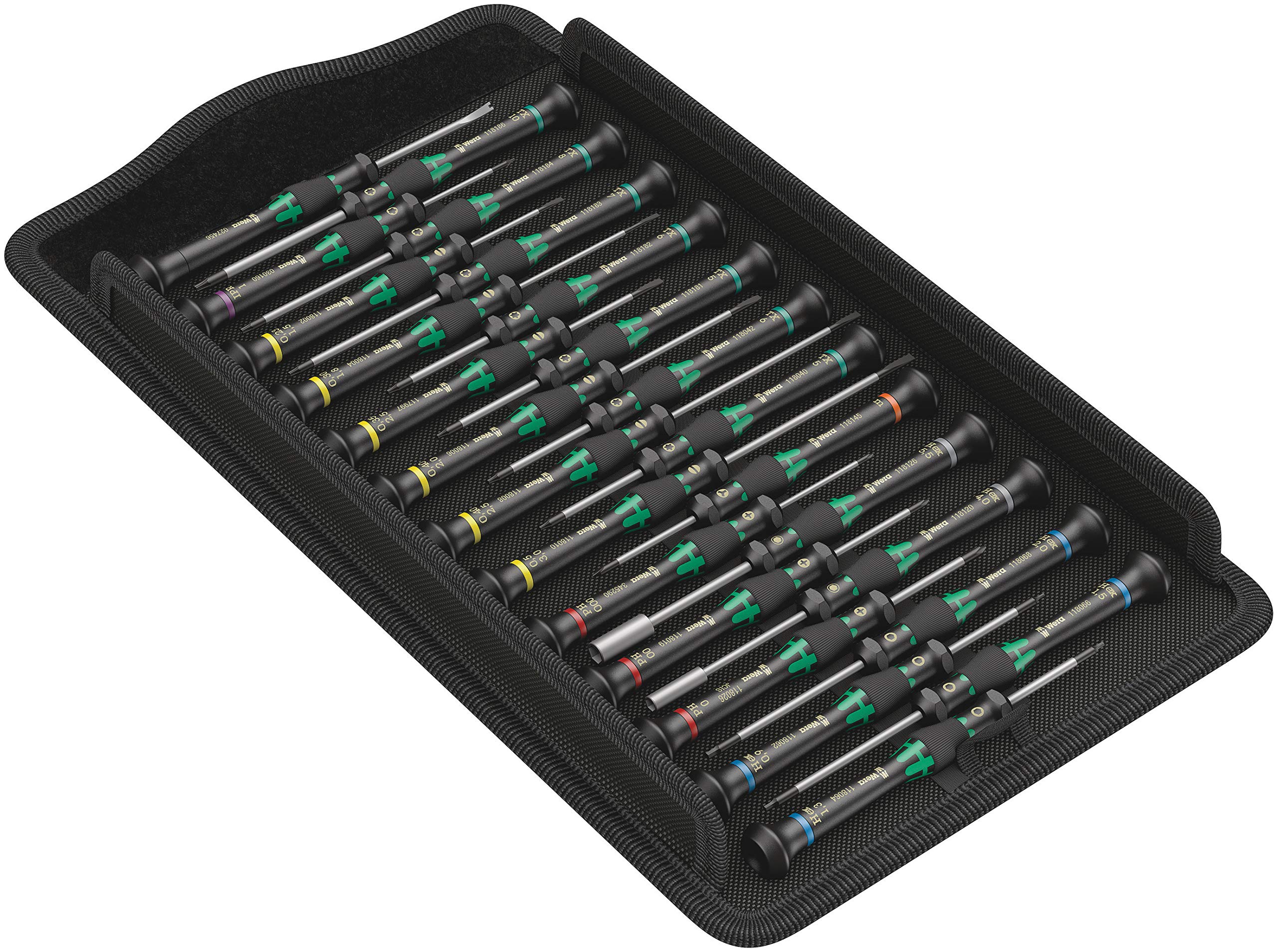 Wera Kraftform Micro Big Pack 1: 25-piece electronics screwdriver precision.