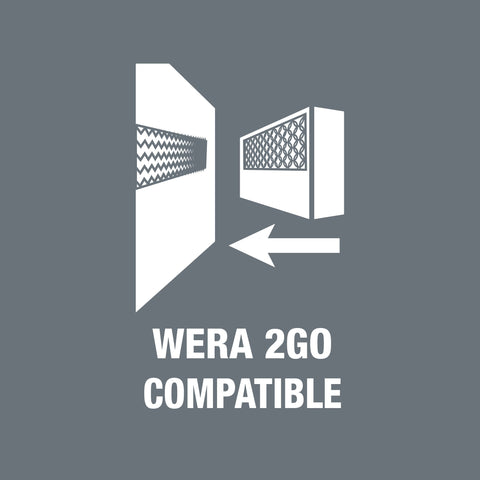 Wera Kraftform Mini grip ergonomic for comfortable control