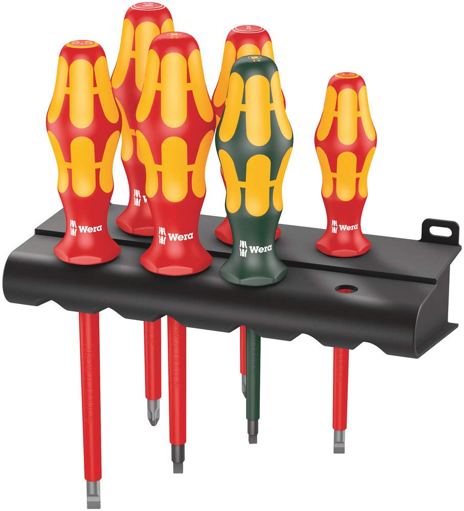 Wera Kraftform Plus 160i/168i/6 screwdriver set case, organized for quick access