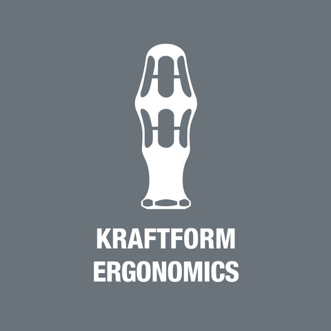 Wera Kraftform Plus durable blades in metal close-up