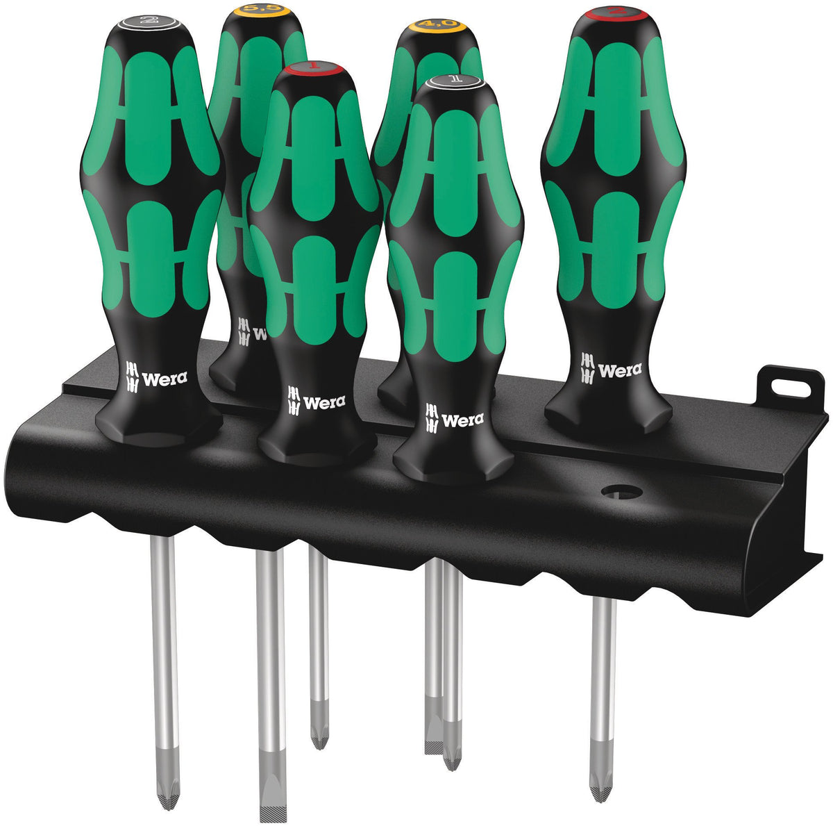 Wera Kraftform Plus Lasertip set main image showing quick pickup and organized workspace
